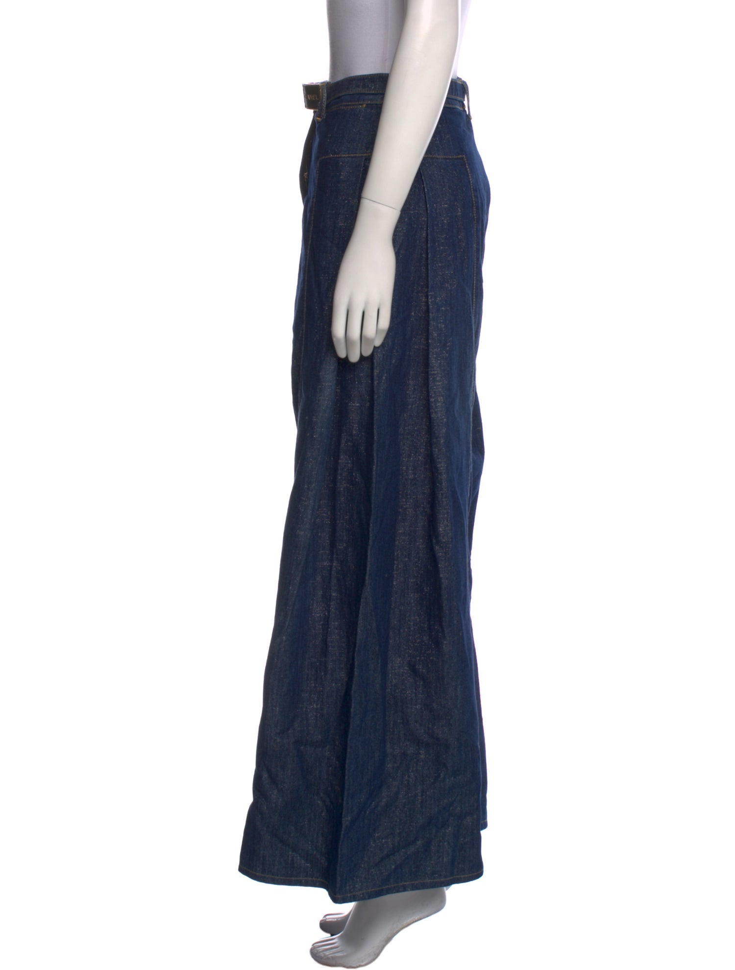 Chanel 2023 Wide Leg Jeans