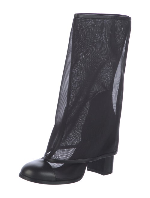 Chanel 2023 Interlocking CC Logo Boots