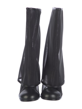 Chanel 2023 Interlocking CC Logo Boots