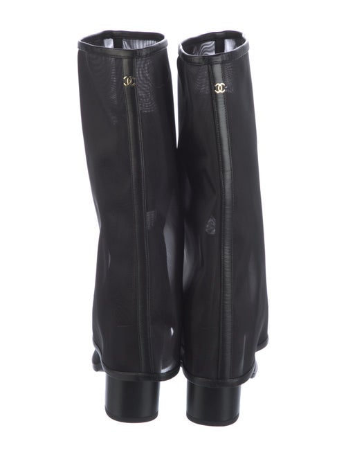 Chanel 2023 Interlocking CC Logo Boots