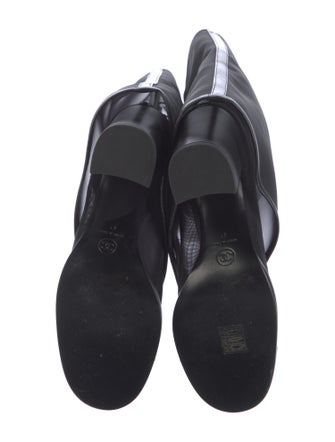 Chanel 2023 Interlocking CC Logo Boots