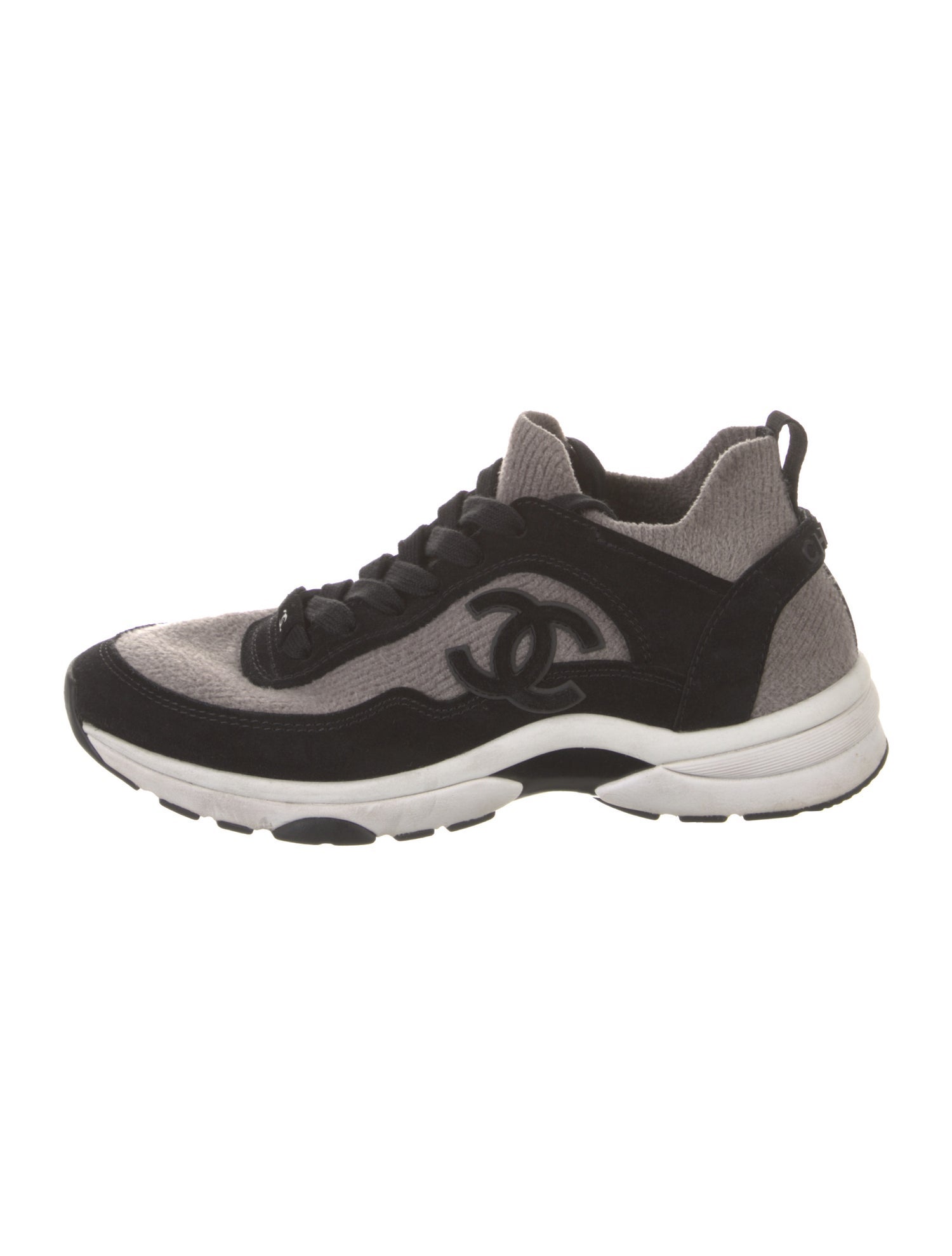 Chanel 2021 Interlocking CC Logo Sneakers
