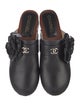 Chanel 2023 Interlocking CC Logo Mules