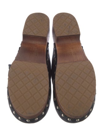 Chanel 2023 Interlocking CC Logo Mules