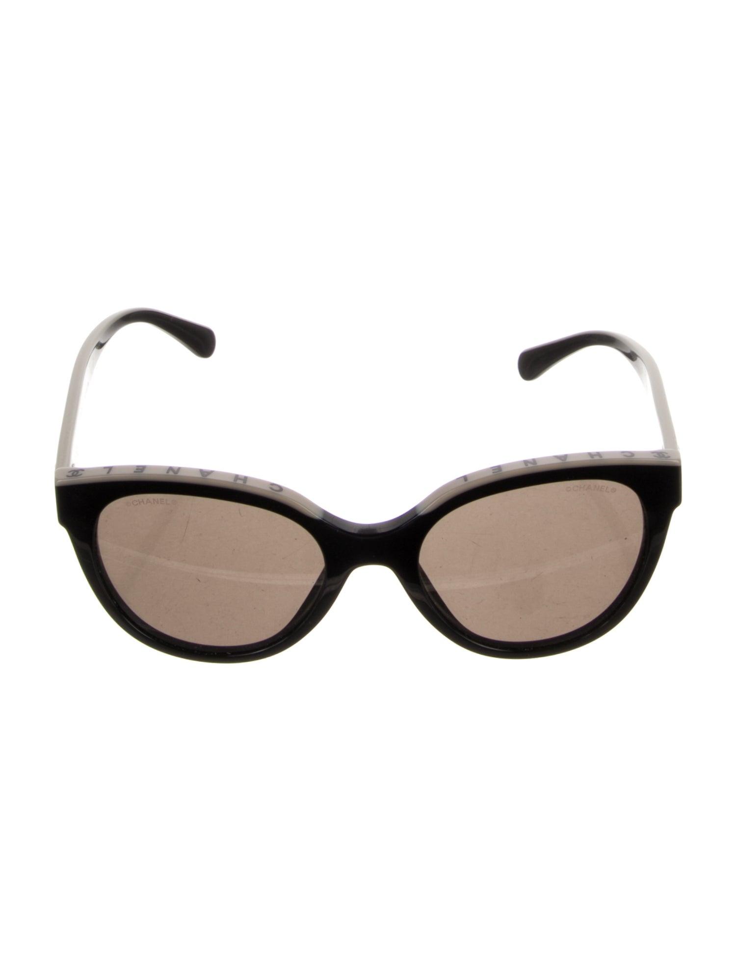 Chanel Interlocking CC Logo Wayfarer Sunglasses