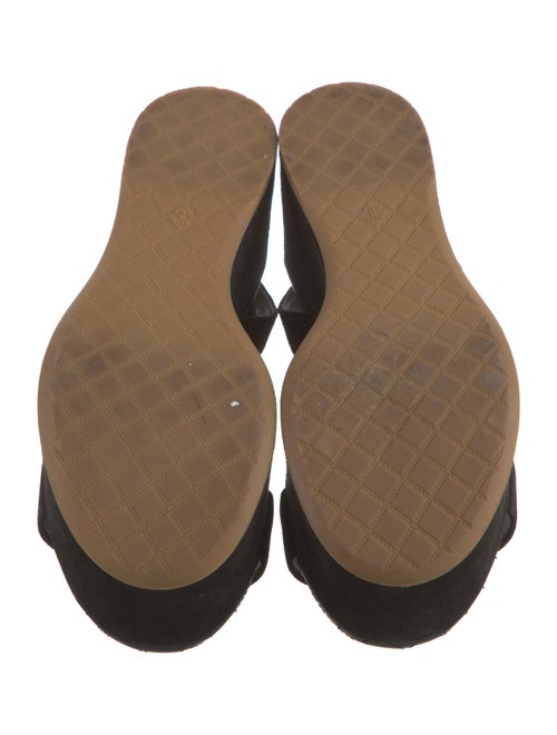 Chanel 2015 Interlocking CC Logo Sandals