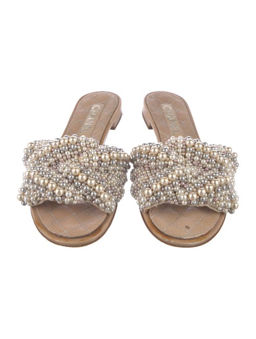 Chanel 2018 Interlocking CC Logo Slides