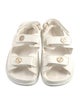 Chanel 2022 Interlocking CC Logo Slingback Sandals