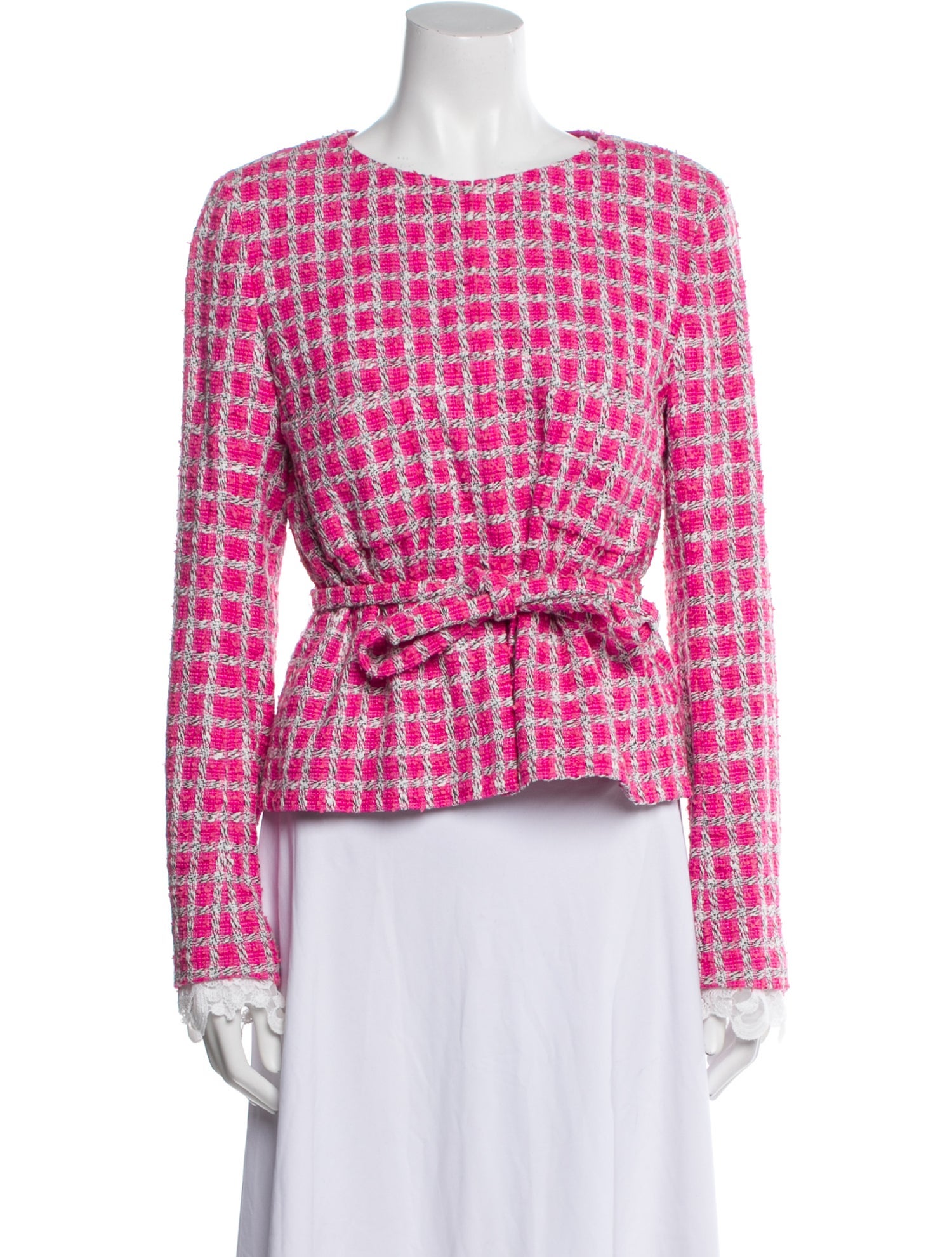 Chanel 2014 Tweed Pattern Jacket