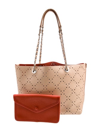 Chanel Perforated CC Shop Tote