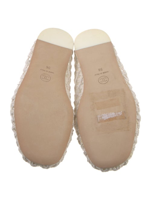 Chanel 2023 Interlocking CC Logo Flats