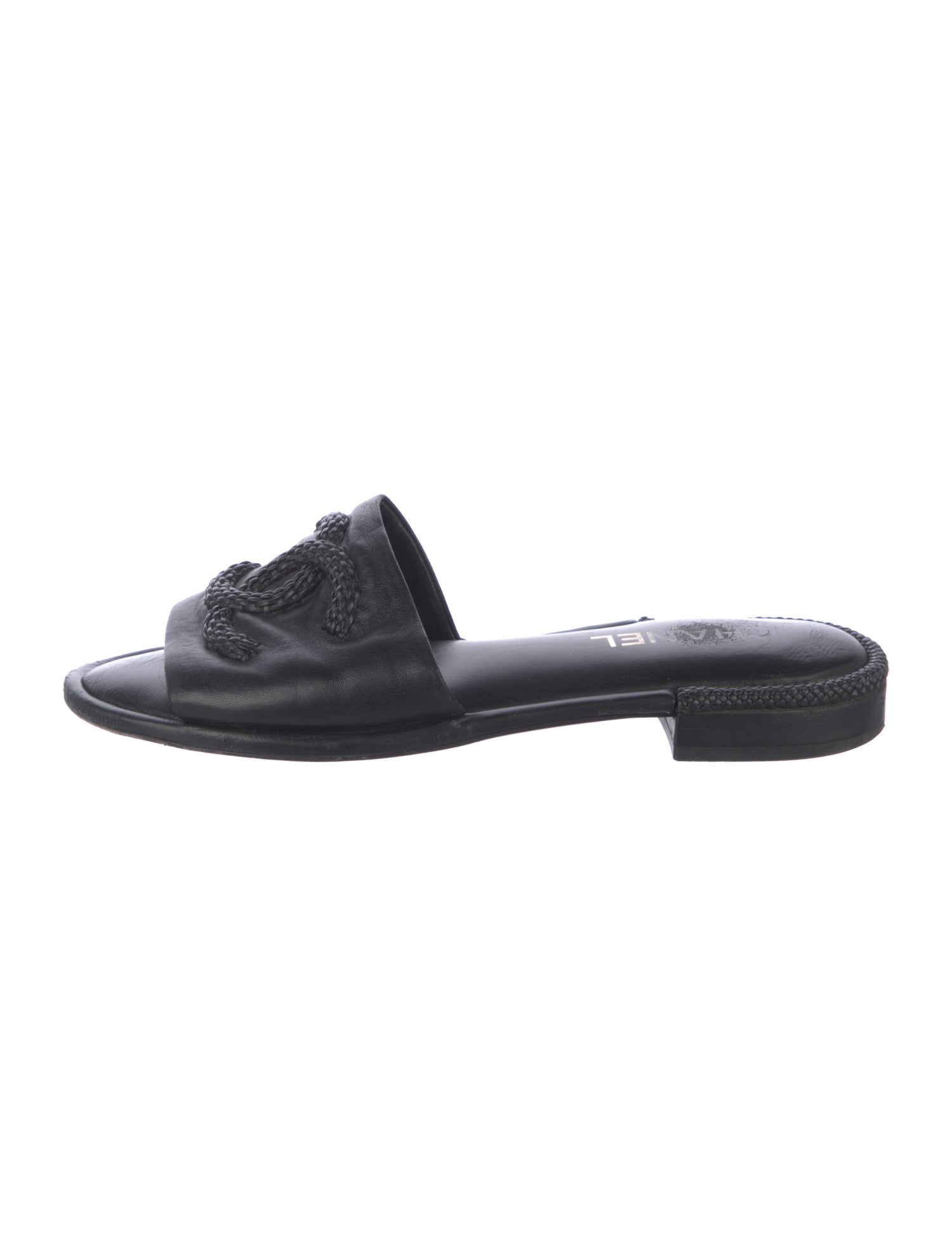 Chanel 2020 Interlocking CC Logo Slides