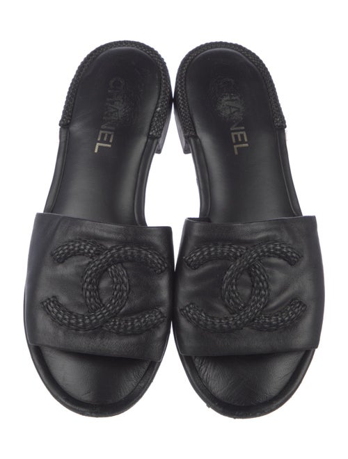 Chanel 2020 Interlocking CC Logo Slides