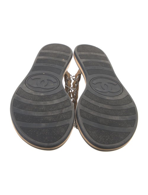 Chanel 2015 Interlocking CC Logo Slides