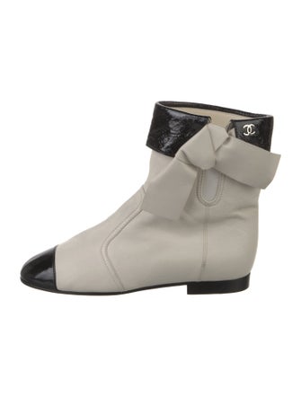 Chanel 2019 Interlocking CC Logo Boots