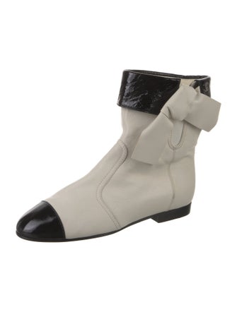 Chanel 2019 Interlocking CC Logo Boots