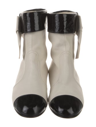 Chanel 2019 Interlocking CC Logo Boots
