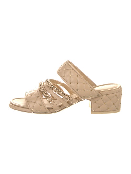 Chanel 2020 Interlocking CC Logo Slides