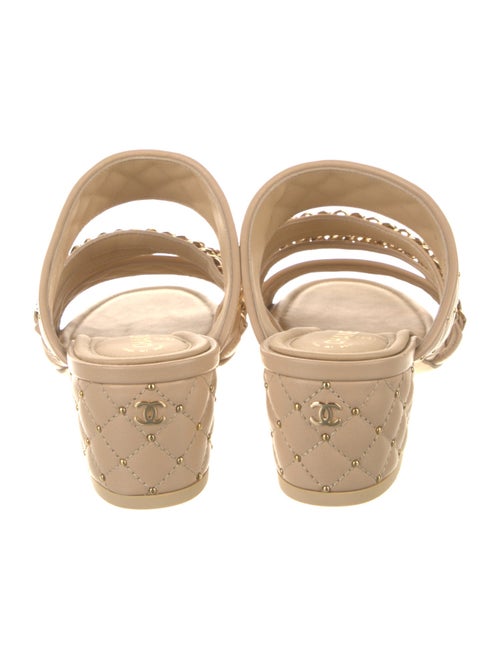 Chanel 2020 Interlocking CC Logo Slides