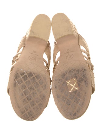 Chanel 2020 Interlocking CC Logo Slides