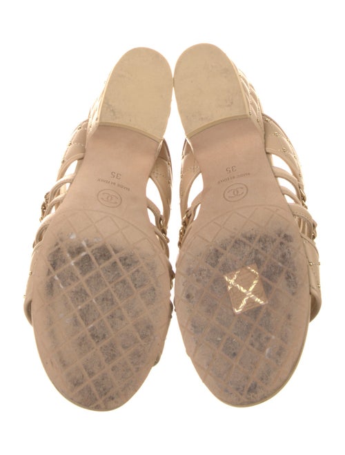 Chanel 2020 Interlocking CC Logo Slides