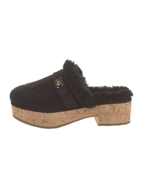 Chanel 2021 Interlocking CC Logo Mules