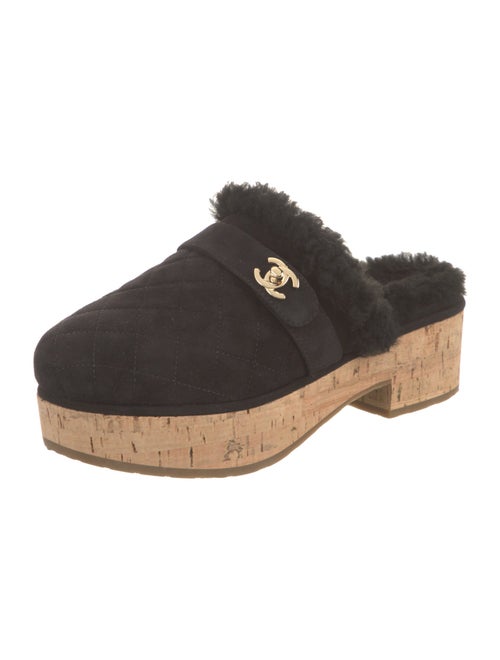 Chanel 2021 Interlocking CC Logo Mules