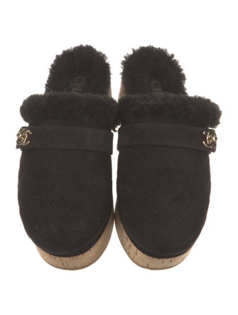 Chanel 2021 Interlocking CC Logo Mules