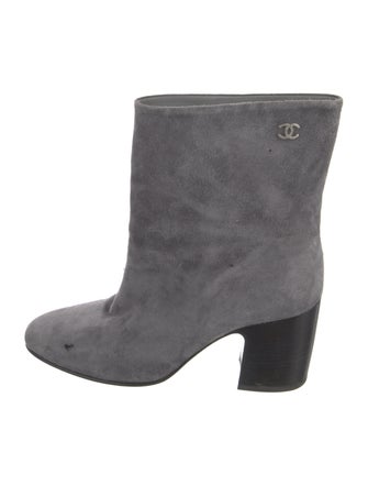 Chanel 2016 Interlocking CC Logo Boots