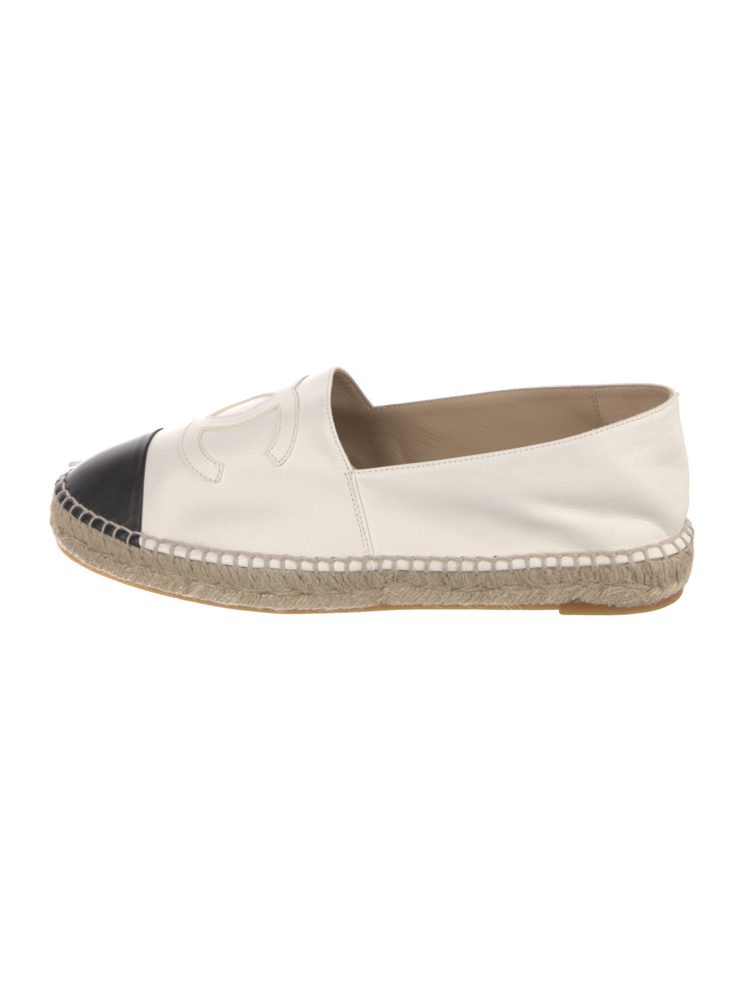 Chanel 2015 Interlocking CC Logo Espadrilles