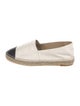 Chanel 2015 Interlocking CC Logo Espadrilles