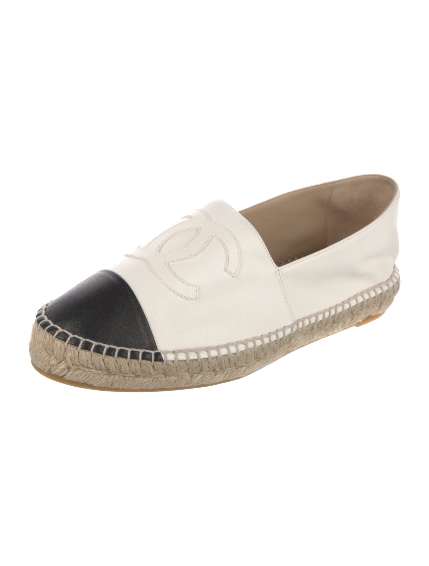 Chanel 2015 Interlocking CC Logo Espadrilles