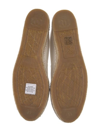Chanel 2015 Interlocking CC Logo Espadrilles