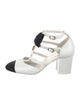 Chanel 2024 Interlocking CC Logo T-Strap Pumps