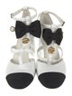 Chanel 2024 Interlocking CC Logo T-Strap Pumps