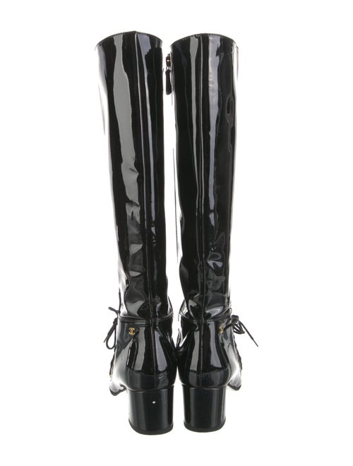 Chanel 2015 Interlocking CC Logo Riding Boots