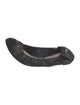 Chanel Interlocking CC Logo Leather Flats