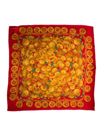 Chanel Silk Printed Scarf