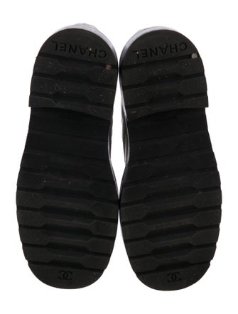 Chanel 2020 Interlocking CC Logo Combat Boots