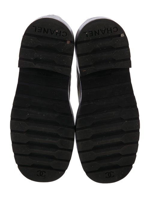 Chanel 2020 Interlocking CC Logo Combat Boots