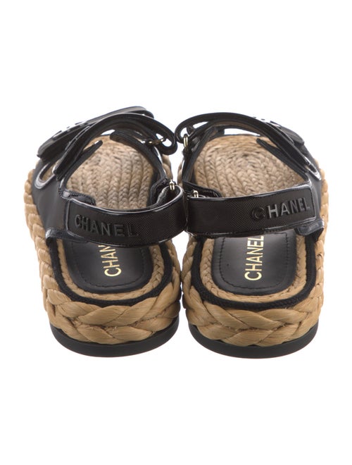 Chanel 2022 Interlocking CC Logo Espadrilles