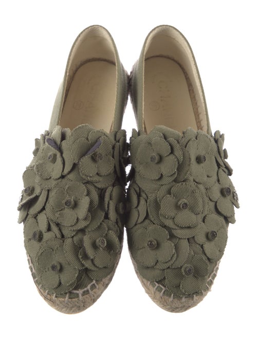 Chanel Interlocking CC Logo Espadrilles