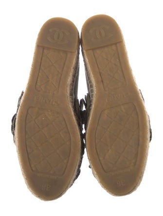 Chanel Interlocking CC Logo Espadrilles