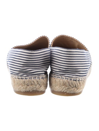 Chanel Interlocking CC Logo Canvas Espadrilles