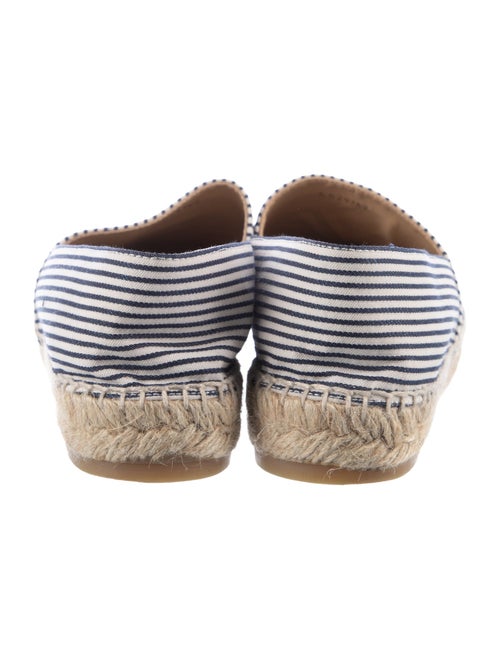 Chanel Interlocking CC Logo Canvas Espadrilles