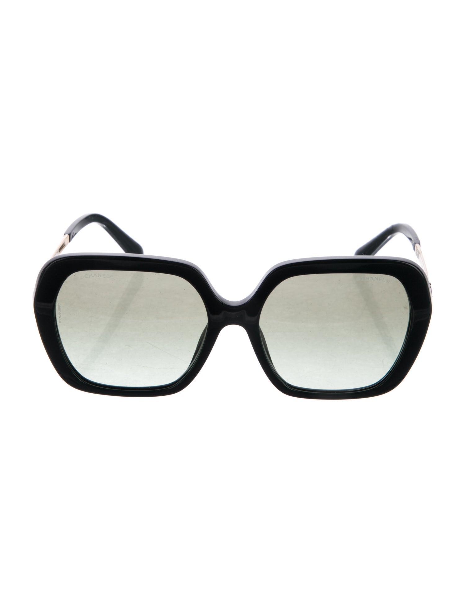 Chanel Interlocking CC Logo Square Sunglasses