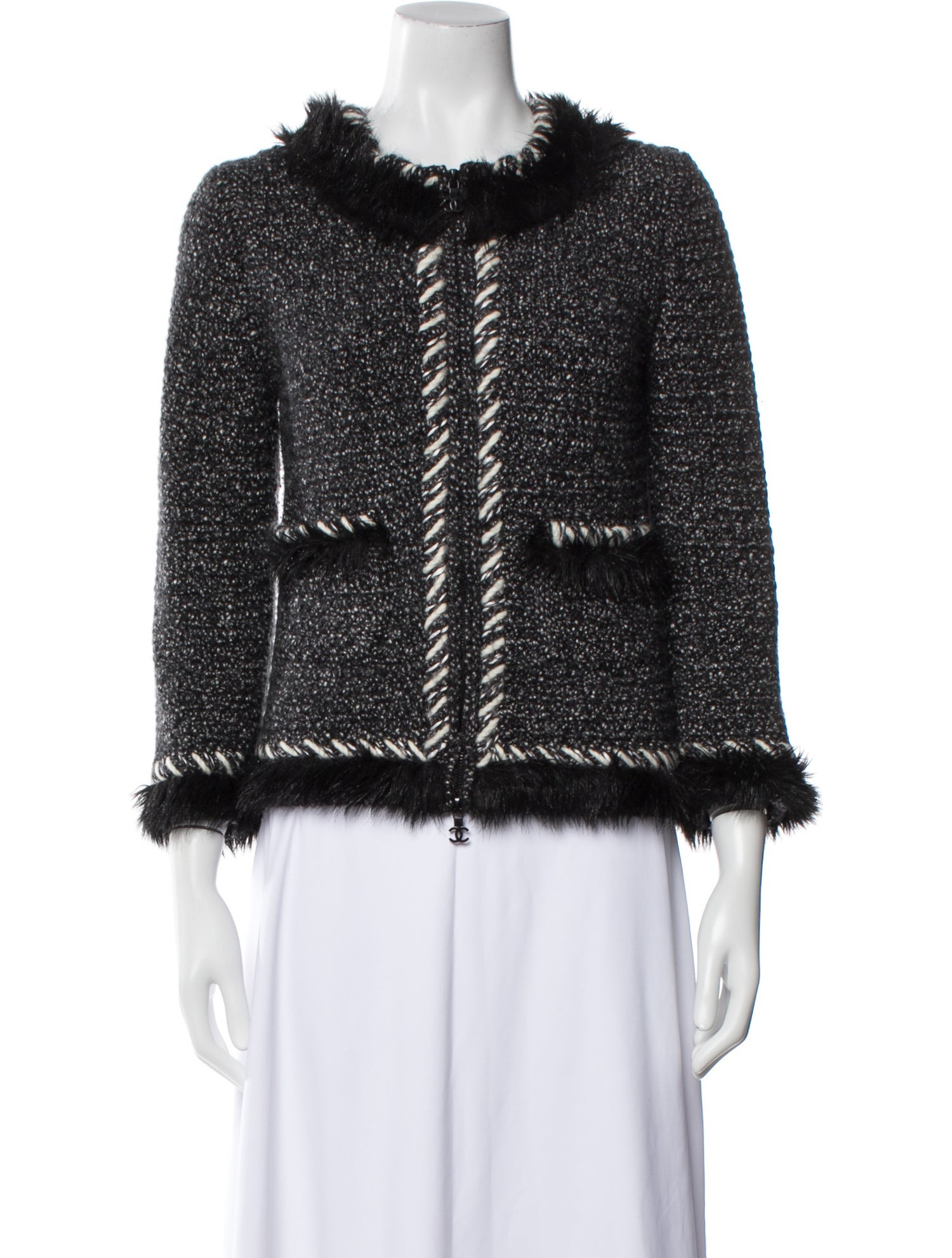 Chanel 2010 Fantasy Fur Jacket