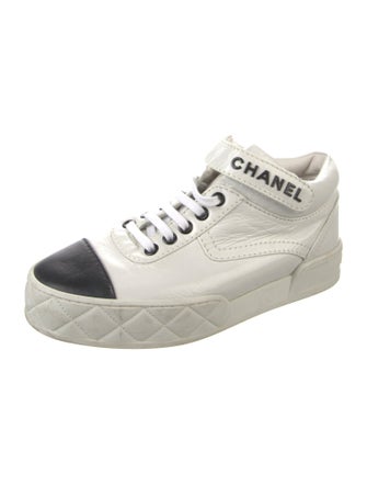 Chanel 2023 Quilted Pattern Sneakers