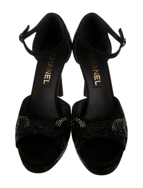 Chanel 2023 Interlocking CC Logo Sandals