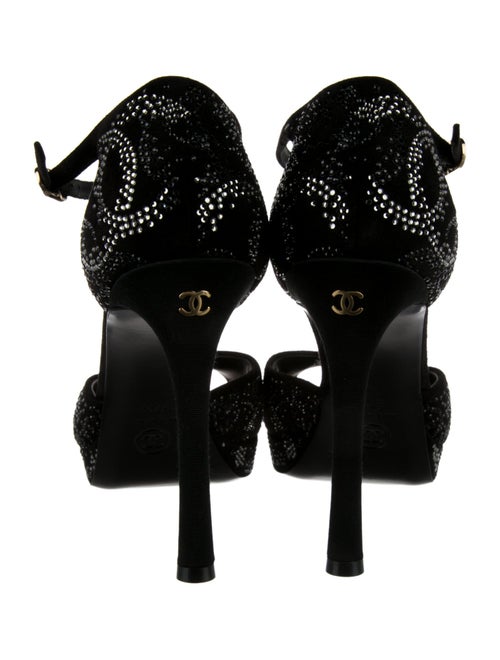 Chanel 2023 Interlocking CC Logo Sandals